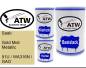 Preview: Saab, Gold Mist Metallic, 51U / WA316N / GAO: 500ml Lackdose + 500ml Klarlack + 250ml Härter - Set, von ATW Autoteile West.